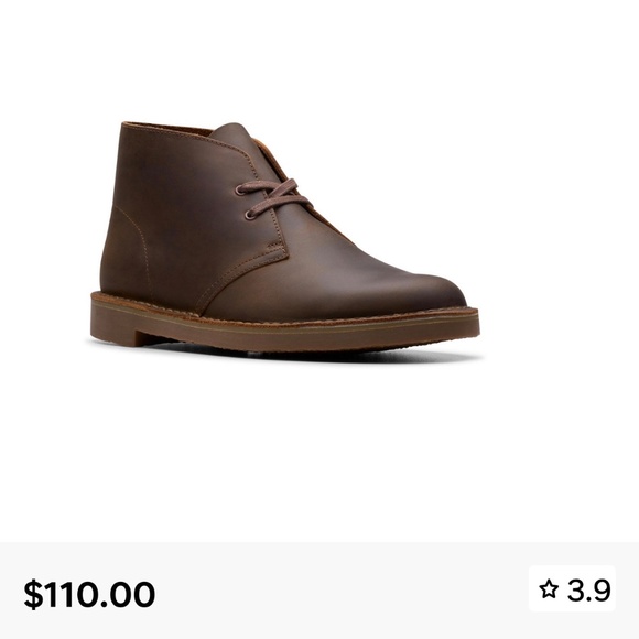 Clark’s signature Shepton leather boots